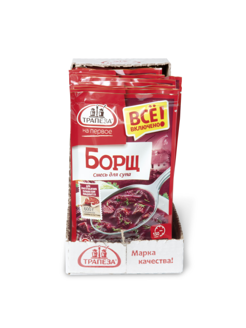 Смесь сухая для супа Трапеза Борщ, 80г