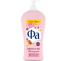 Крем-гель для душа Фа Cream&Oil магнолия, 750мл