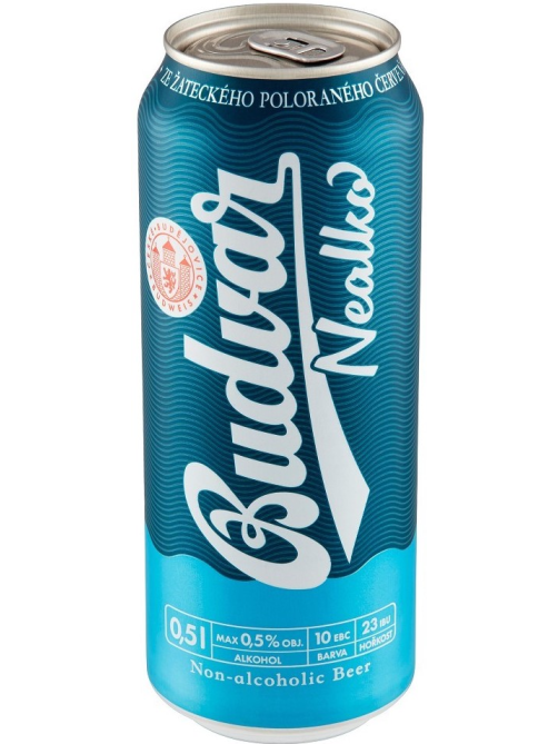 Пиво Budvar Nealko фильтрованное безалкогольное, 0.5л