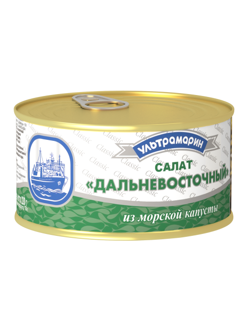 Салат из морской капусты Ультрамарин Дальневосточный, 220г