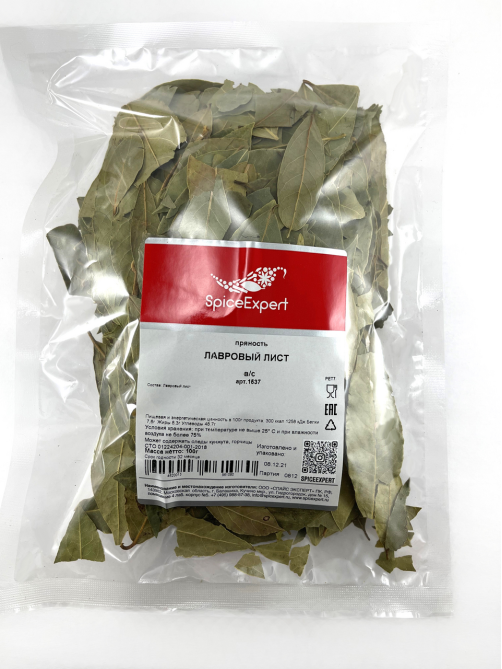 Лист лавровый SpiceExpert высший сорт, 100г