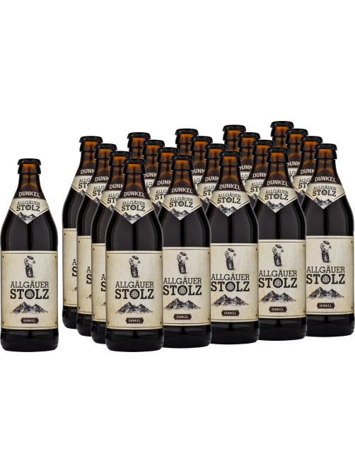Пиво Allgauer Stolz Dunkel темное, 0.5л