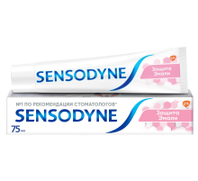 Зубная паста Sensodyne Защита эмали для укрепления эмали и снижения чувствительности зубов, 75мл