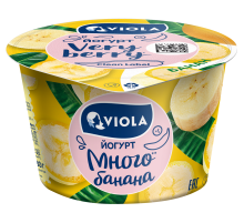 Йогурт Viola банан 2.6%, 180г