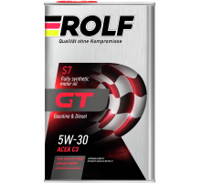 Масло моторное Rolf GT Sae 5W-30 Api SN/CF синтетическое, 1л