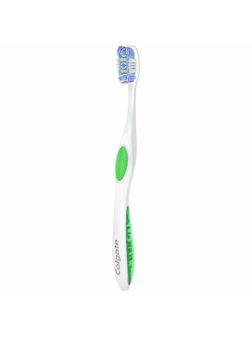 Зубная щетка Colgate Optic white отбеливающая средняя жесткость