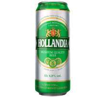 Пиво Hollandia светлое, 0.45л