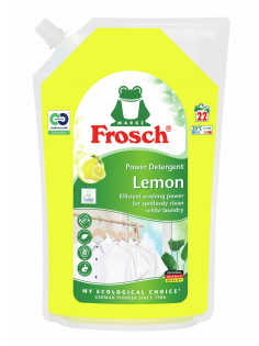 Средство для стирки Frosch жидкое с лимоном для белого, 1.5л