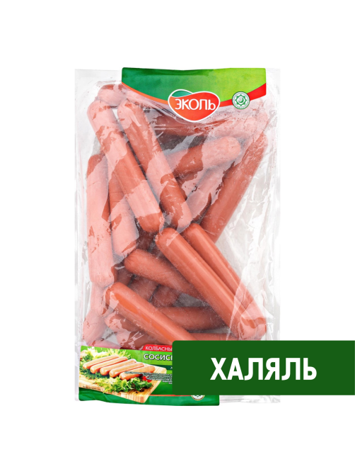Сосиски Эколь Халяль Говяжьи, ~1.3кг