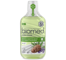 Ополаскиватель для полости рта Biomed Well Gum мята, 500мл
