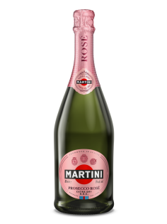 Вино игристое Martini Prosecco Rose розовое сухое, 0.75л
