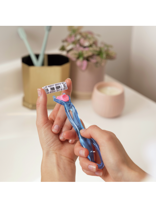 Сменные кассеты для женской бритвы BIC Click 3 Soleil для чувствительной кожи, 4 шт