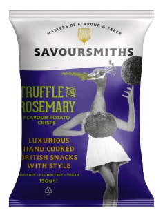 Чипсы Savoursmiths Трюфель и розмарин, 150г