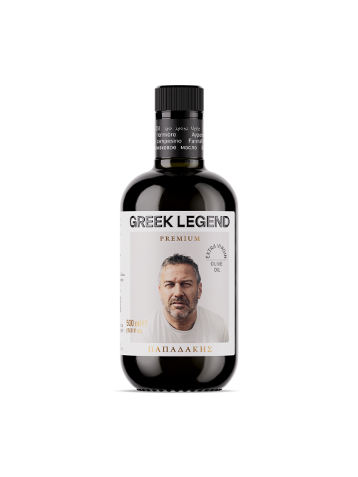 Масло оливковое Greek Legend Extra Virgin Premium Papadakis нерафинированное, 500мл