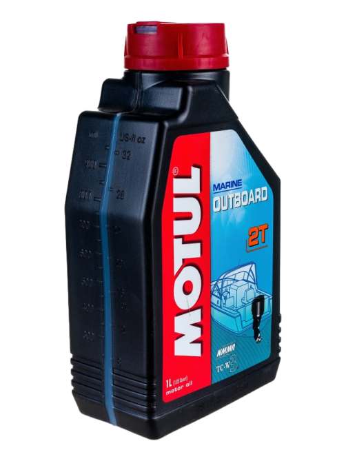 Масло Motul Outboard для лодочных моторов 2-тактный двигатель, 1л