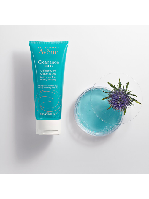 Гель очищающий Avene Cleanance матирующий для жирной проблемной кожи, 200мл