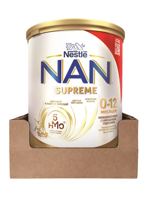 Сухая молочная смесь NAN Supreme с рождения, 800г