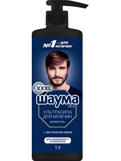 Шампунь Шаума Men Ультрасила, 1л