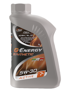 Масло моторное G-Energy Synthetic Active 5W-30, 1л