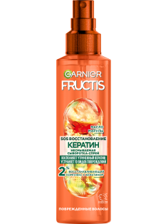 Сыворотка-спрей Fructis Sos кератин для волос, 150мл