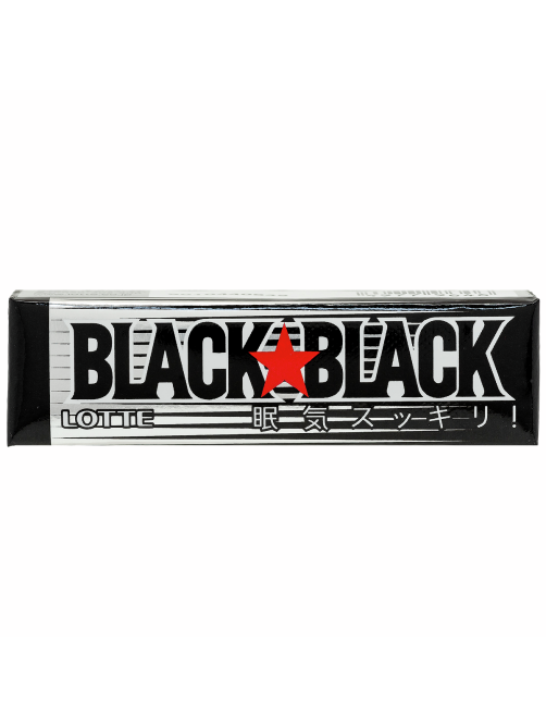 Жевательная резинка Lotte Black Black, 26г x 15 шт