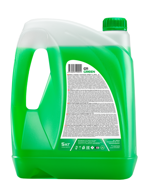 Антифриз Sibiria Green G11+, 5кг