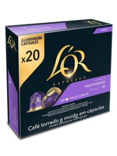 Кофе в капсулах L’or Лунго Профондо для кофемашин Nespresso 20шт, 104г