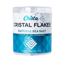 Соль Fleur de Sel Crista Flakes морская натуральный вкус, 70г