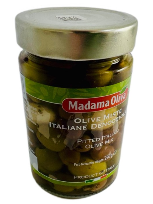Оливки Madama Oliva Итальянские Микс без косточки, 290г