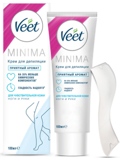 Крем для депиляции Veet для чувствительной кожи, 100г