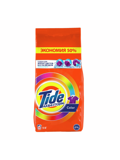Стиральный порошок Tide Color Авто, 15кг