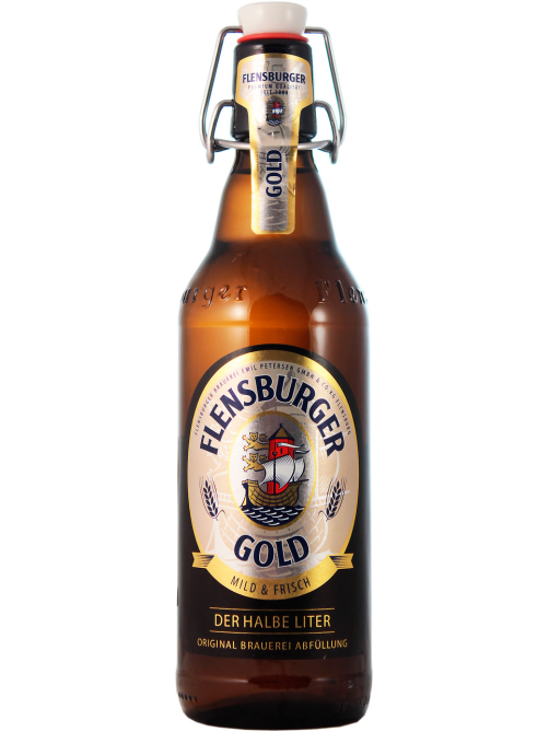 Пиво Flensburger Gold, 0.5л