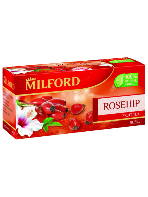 Чай Milford шиповник (2г х 20 пак), 40г