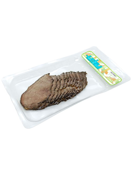 Говядина Востряково Премиум копчено-вареная нарезка, 100г