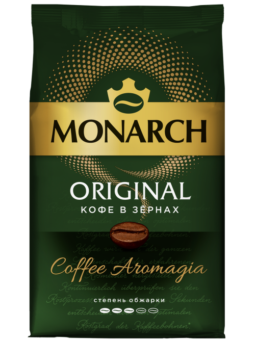 Кофе Monarch Ориджинал жареный в зернах, 800г