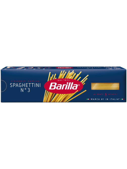 Макаронные изделия Barilla Спагеттини №3 из твердых сортов пшеницы, 450г