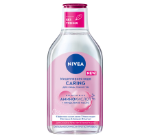 Вода мицеллярная Nivea MicellAIR Дыхание кожи для сухой и чувствительной кожи для лица, глаз и губ, 400мл