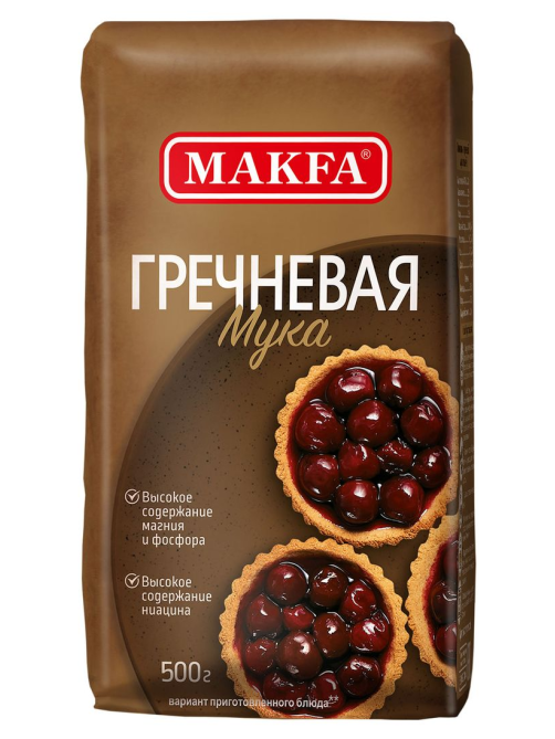Мука Makfa гречневая, 500г