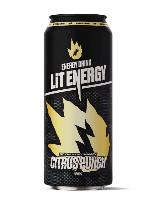 Энергетический напиток Lit Energy Тропический цитрус, 450мл x 12 шт
