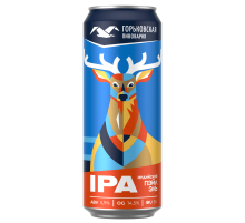 Пиво Горьковская пивоварня IPA Эль светлое, 0.45л