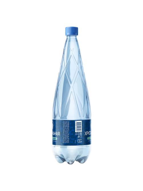 Вода Хрустальная газированная, 1.5л