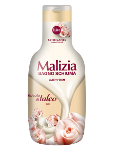 Пена Malizia Talc для ванны, 1л