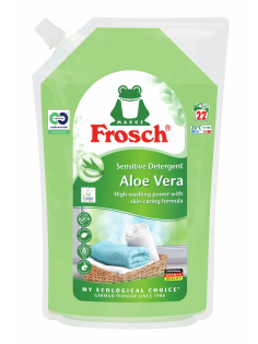 Средство для стирки Frosch жидкое с алоэ вера, 1.5л