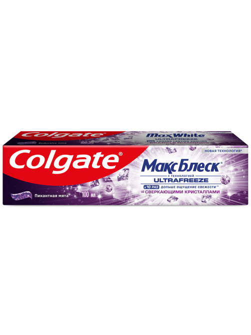 Зубная паста Colgate Максимальный блеск со сверкающими кристаллами, 100мл