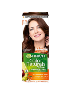 Крем-краска для волос Garnier Color Naturals Питательная с 3 маслами 5.25 Горячий шоколад, 110мл