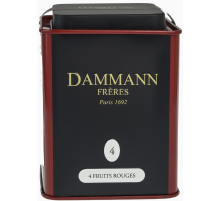 Чай Dammann Freres 4 красных фрукта черный, 100г