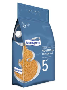 Чечевица Мистраль Персидская красная колотая, 5кг