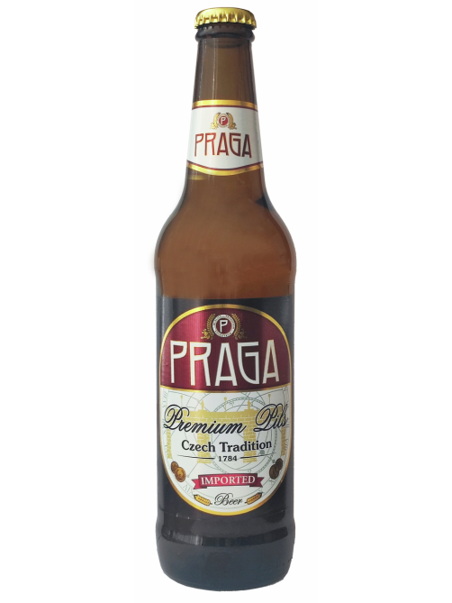 Пиво Praga Premium светлое, 0.5л