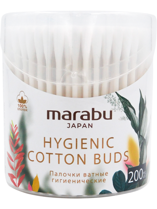 Палочки ватные Marabu Japan, 200шт