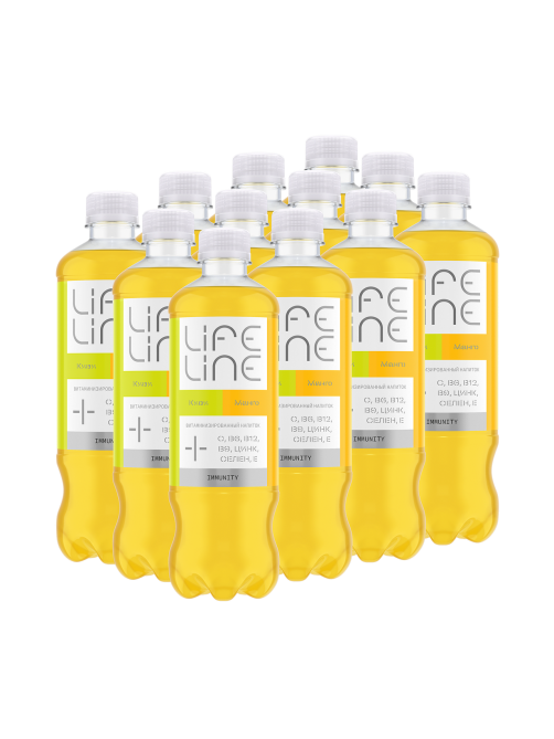 Напиток витаминизированный Lifeline Immunity со вкусом манго и киви негазированный, 500мл
